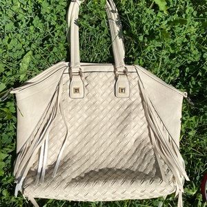 Beige big shoulder purse  👜